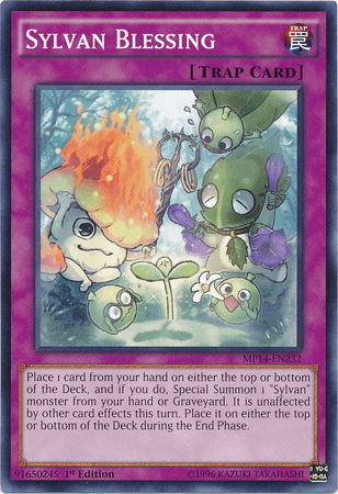 Sylvan Blessing [MP14-EN232] Common - Doe's Cards