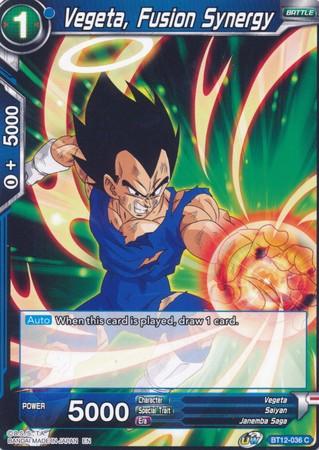 Vegeta, Fusion Synergy (BT12-036) [Vicious Rejuvenation] - Doe's Cards