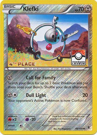 Klefki (66/119) (League Promo 4th Place) [XY: Phantom Forces] - Doe's Cards