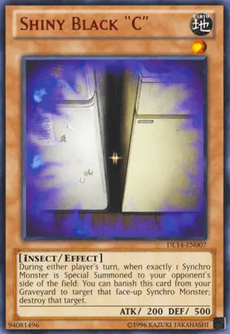 Shiny Black "C" (Red) [DL14-EN007] Rare - Doe's Cards