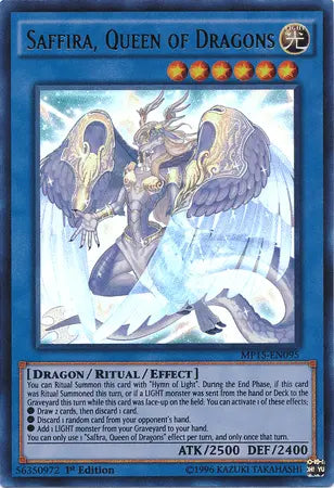Saffira, Queen of Dragons [MP15-EN095] Ultra Rare - Doe's Cards