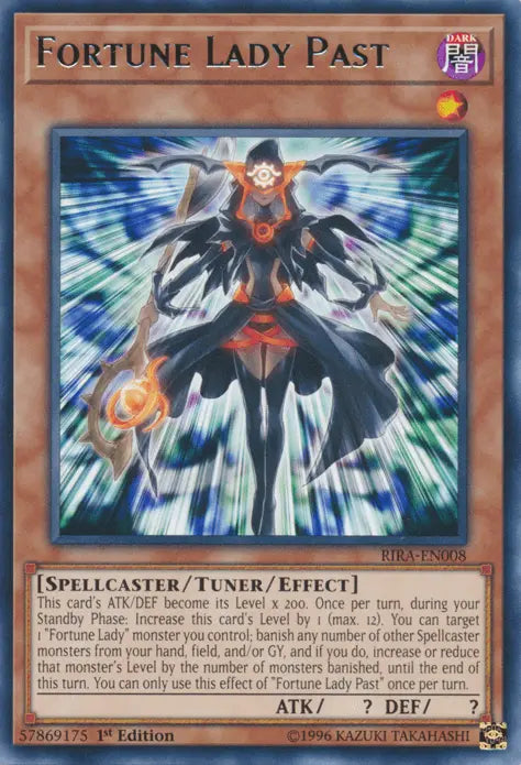 Fortune Lady Past [RIRA-EN008] Rare - Doe's Cards