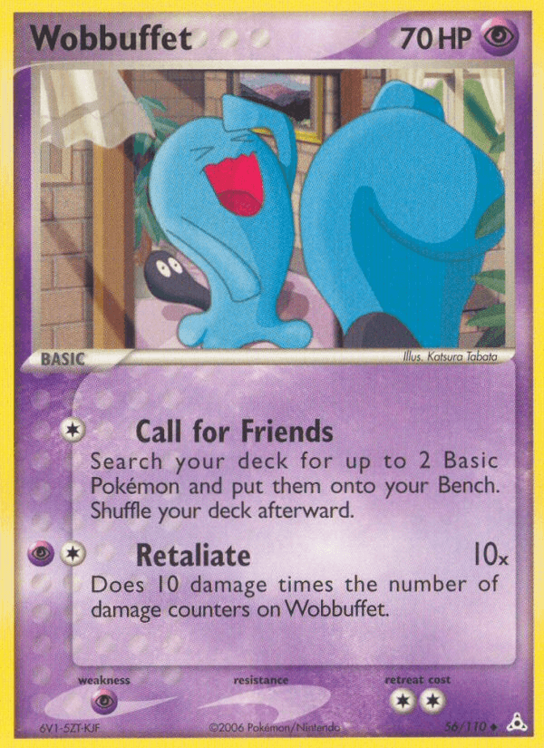 Wobbuffet (56/110) [EX: Holon Phantoms] - Doe's Cards