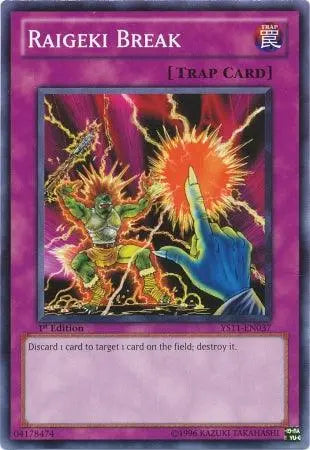 Raigeki Break [YS11-EN037] Common - Doe's Cards