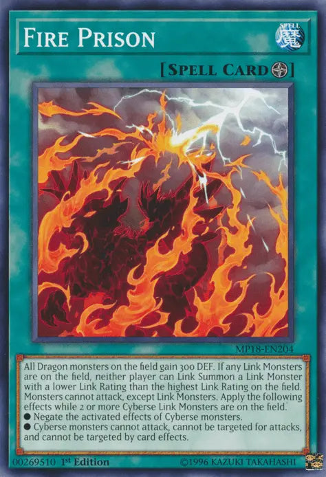 Fire Prison [MP18-EN204] Common - Doe's Cards