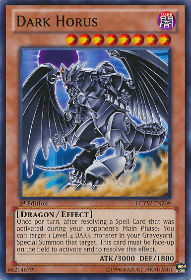 Dark Horus [LCYW-EN209] Common - Doe's Cards