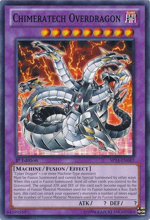 Chimeratech Overdragon [SP14-EN043] Common - Doe's Cards