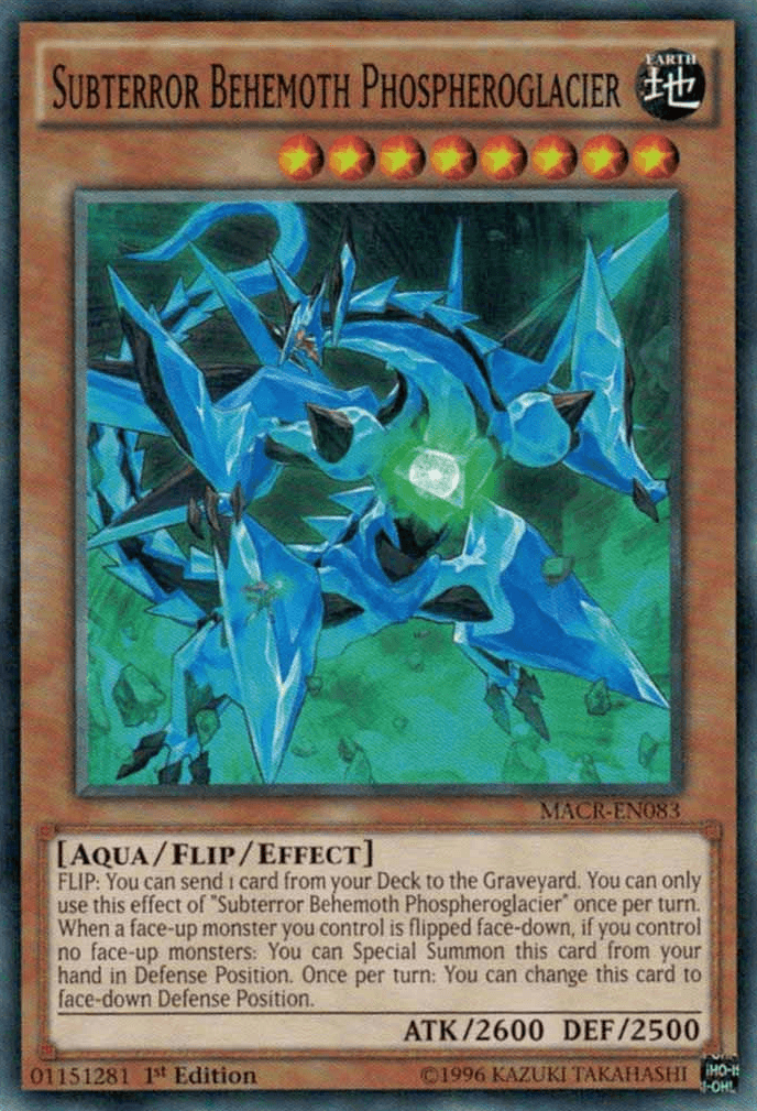 Subterror Behemoth Phospheroglacier [MACR-EN083] Common - Doe's Cards