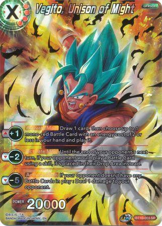 Vegito, Unison of Might (BT10-003) [Rise of the Unison Warrior] - Doe's Cards