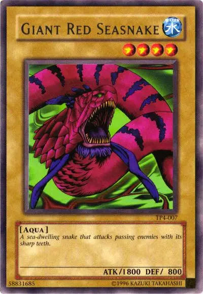 Giant Red Seasnake [TP4-007] Rare - Doe's Cards