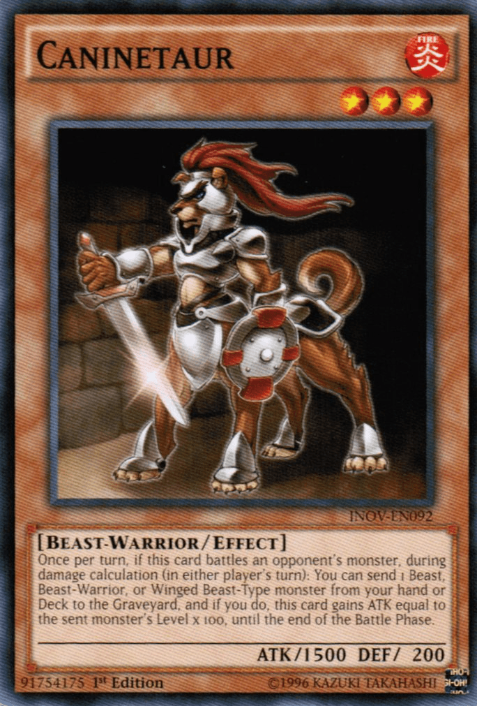 Caninetaur [INOV-EN092] Common - Doe's Cards