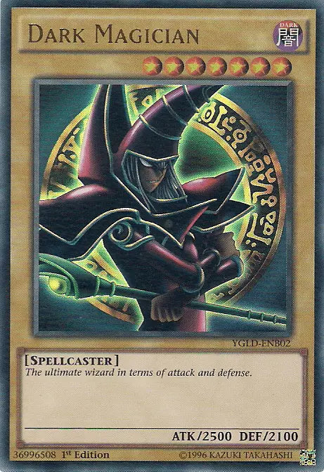 Dark Magician [YGLD-ENB02] Ultra Rare - Doe's Cards