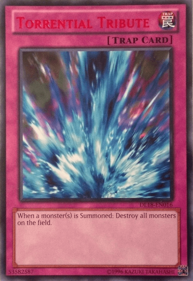 Torrential Tribute (Red) [DL18-EN016] Rare - Doe's Cards