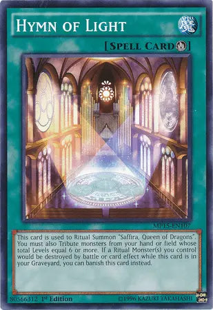 Hymn of Light [MP15-EN107] Common - Doe's Cards