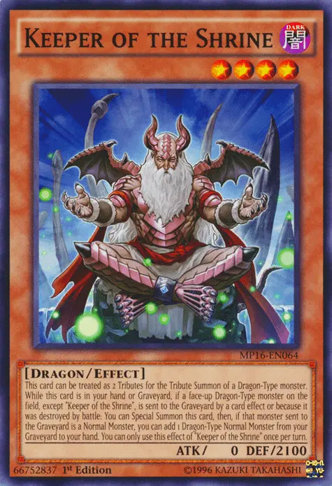 Keeper of the Shrine [MP16-EN064] Common - Doe's Cards