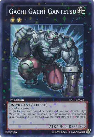 Gachi Gachi Gantetsu [BP01-EN025] Starfoil Rare - Doe's Cards