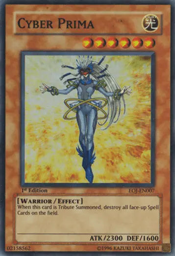 Cyber Prima [EOJ-EN007] Super Rare - Doe's Cards