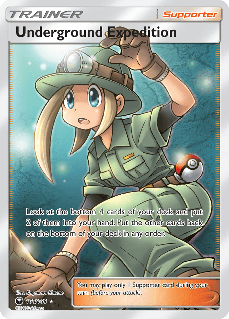 Underground Expedition (168/168) [Sun & Moon: Celestial Storm] - Doe's Cards