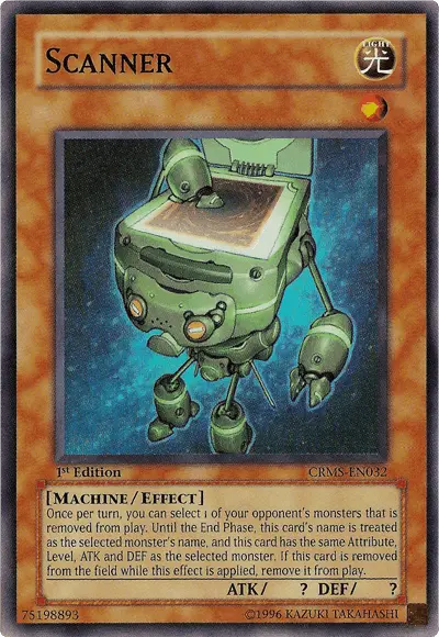 Scanner [CRMS-EN032] Super Rare - Doe's Cards