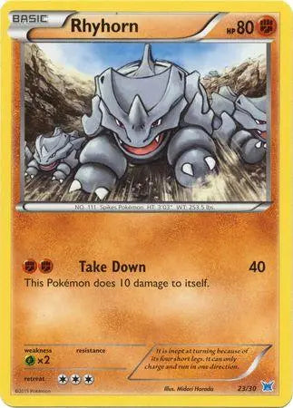 Rhyhorn (23/30) [XY: Trainer Kit - Latias & Latios] - Doe's Cards
