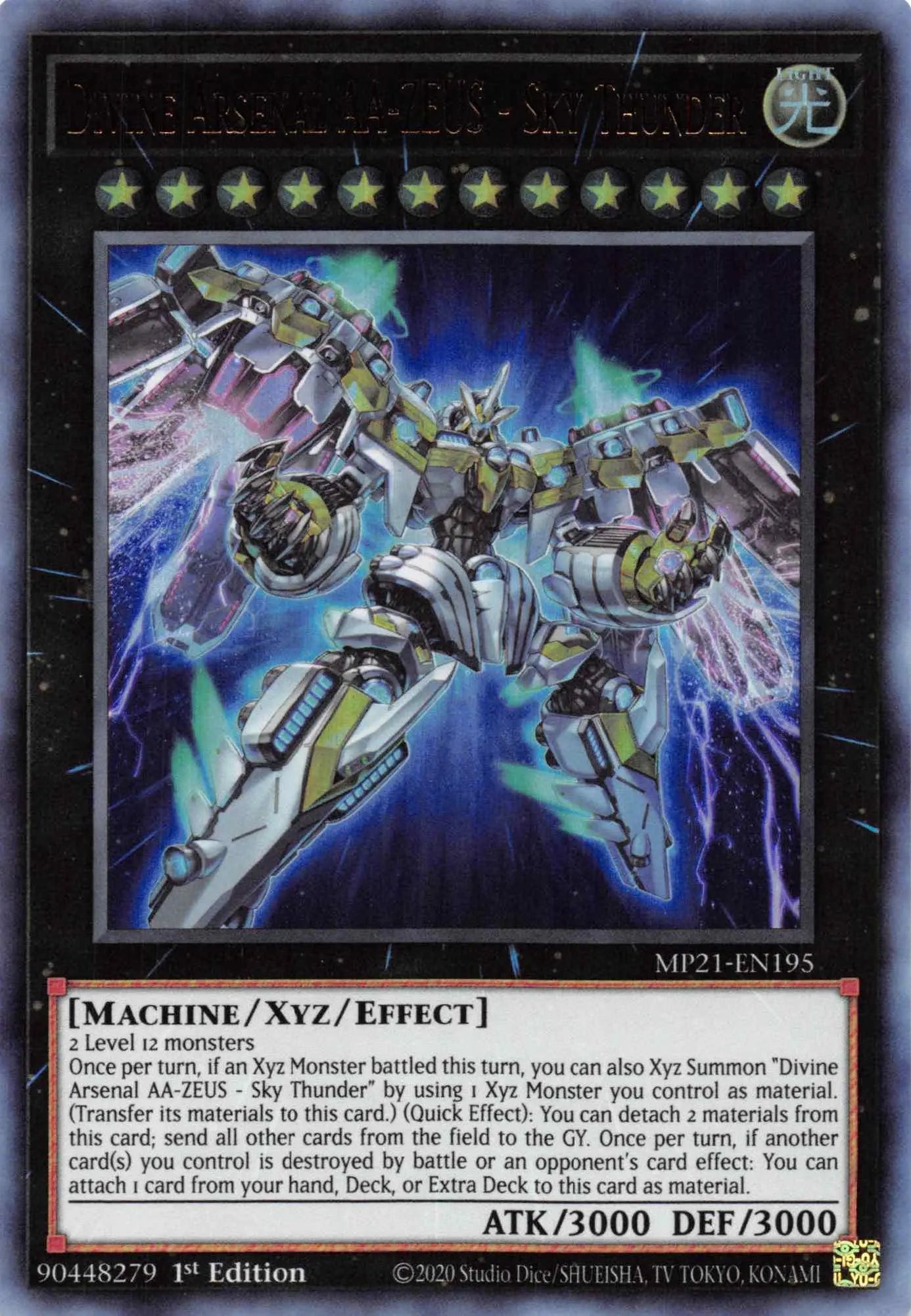 Divine Arsenal AA-ZEUS - Sky Thunder [MP21-EN195] Ultra Rare - Doe's Cards