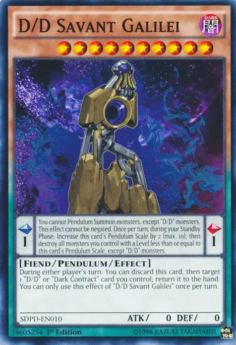 D/D Savant Galilei [SDPD-EN010] Common - Doe's Cards