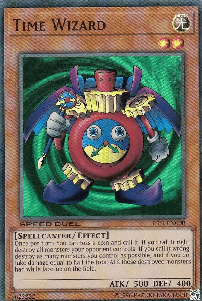 Time Wizard [STP1-EN008] Super Rare - Doe's Cards