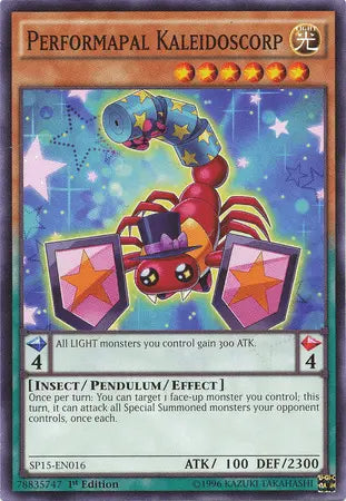 Performapal Kaleidoscorp [SP15-EN016] Common - Doe's Cards