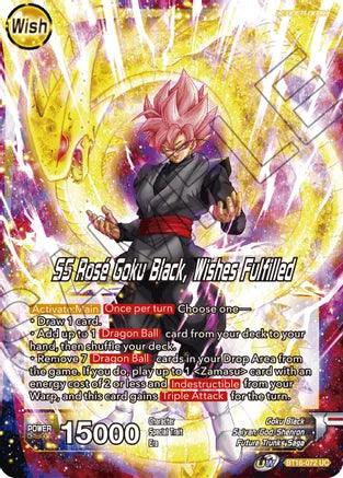 Zamasu // SS Rose Goku Black, Wishes Fulfilled (BT16-072) [Realm of the Gods] - Doe's Cards