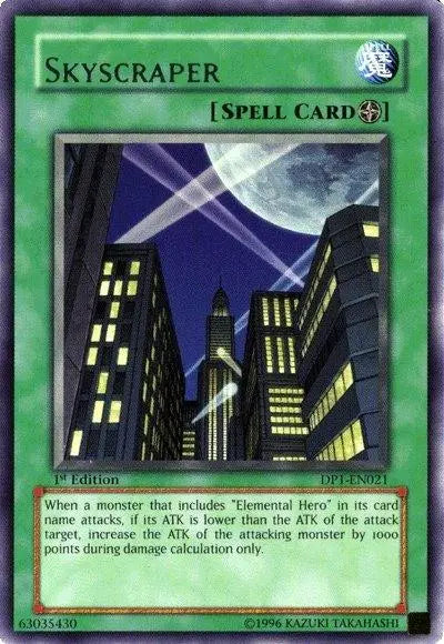 Skyscraper [DP1-EN021] Rare - Doe's Cards