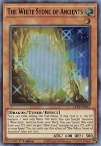 The White Stone of Ancients (Green) [LDS2-EN013] Ultra Rare - Doe's Cards