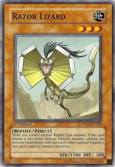 Razor Lizard [TAEV-EN036] Common - Doe's Cards