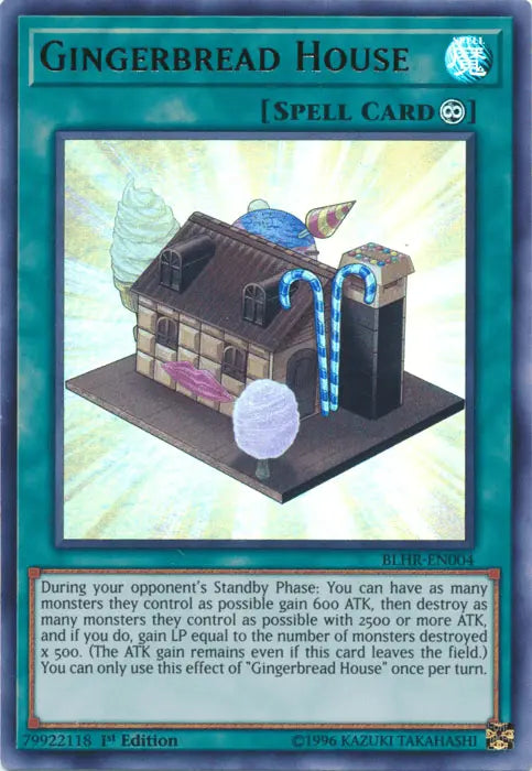 Gingerbread House [BLHR-EN004] Ultra Rare - Doe's Cards