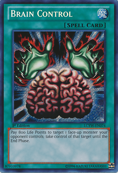 Brain Control [LCYW-EN074] Secret Rare - Doe's Cards