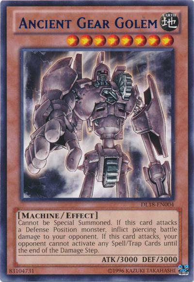 Ancient Gear Golem (Purple) [DL18-EN004] Rare - Doe's Cards