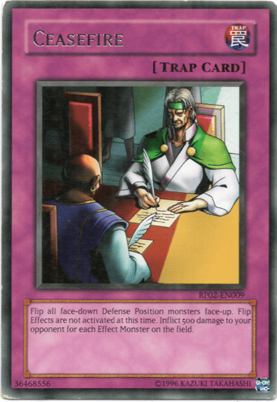 Ceasefire [RP02-EN009] Rare - Doe's Cards