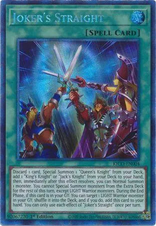 Joker's Straight (Collector's Rare) [KICO-EN004] Collector's Rare - Doe's Cards