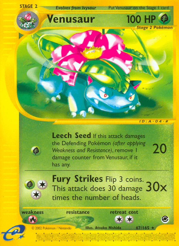 Venusaur (67/165) [Expedition: Base Set] - Doe's Cards