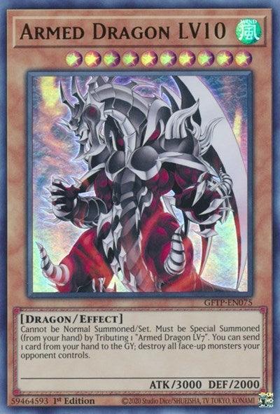 Armed Dragon LV10 [GFTP-EN075] Ultra Rare - Doe's Cards