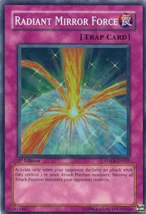 Radiant Mirror Force [FOTB-EN055] Super Rare - Doe's Cards