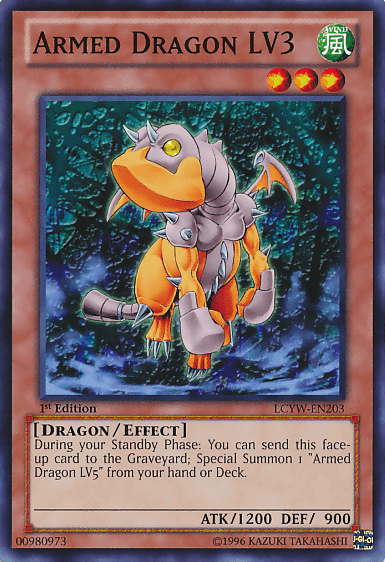 Armed Dragon LV3 [LCYW-EN203] Common - Doe's Cards