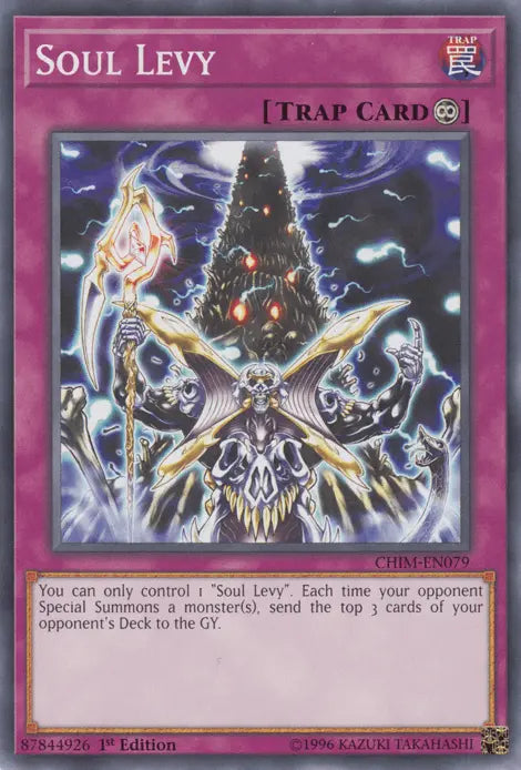 Soul Levy [CHIM-EN079] Common - Doe's Cards