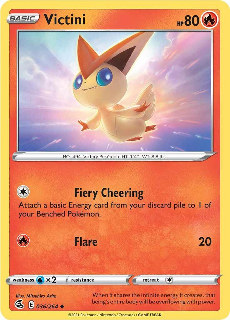 Victini (036/264) [Sword & Shield: Fusion Strike] - Doe's Cards