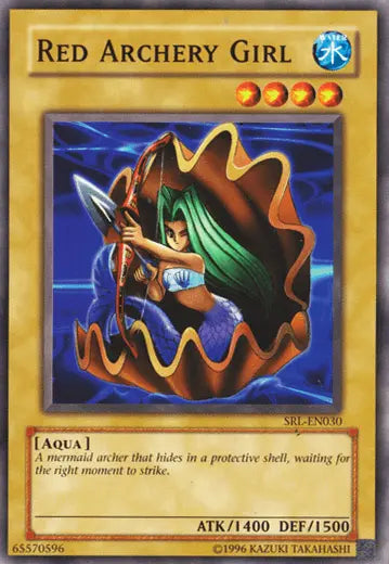 Red Archery Girl [SRL-030] Common - Doe's Cards