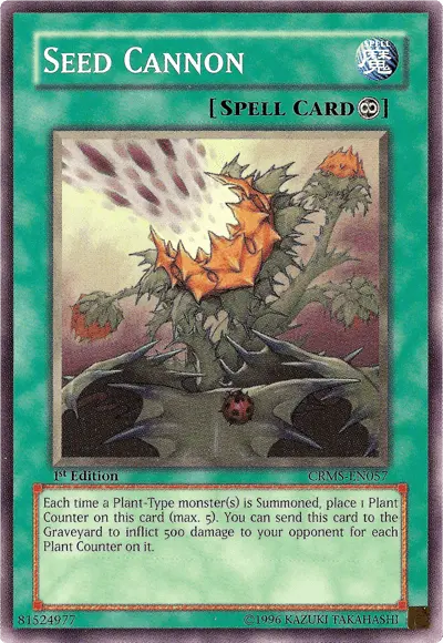 Seed Cannon [CRMS-EN057] Common - Doe's Cards