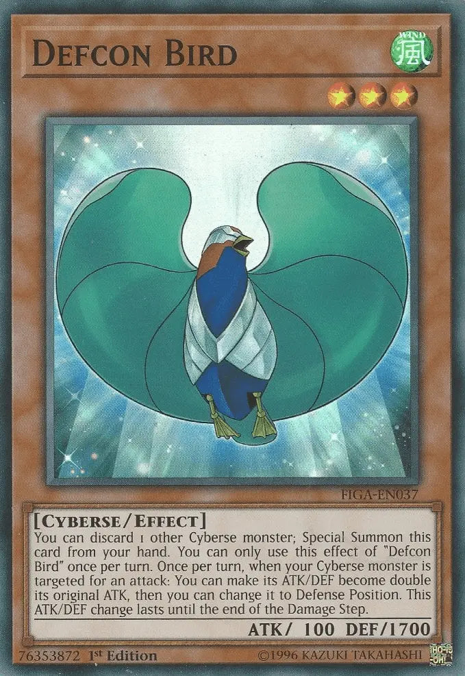 Defcon Bird [FIGA-EN037] Super Rare - Doe's Cards