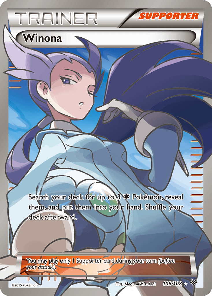 Winona (108/108) [XY: Roaring Skies] - Doe's Cards