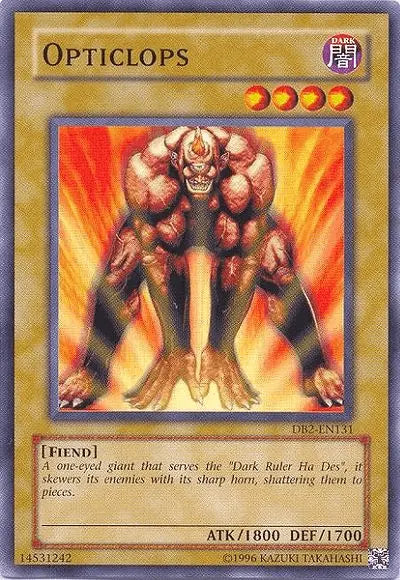 Opticlops [DB2-EN131] Common - Doe's Cards