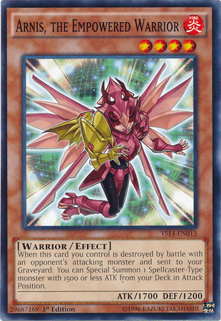 Arnis, the Empowered Warrior [YS14-EN013] Common - Doe's Cards