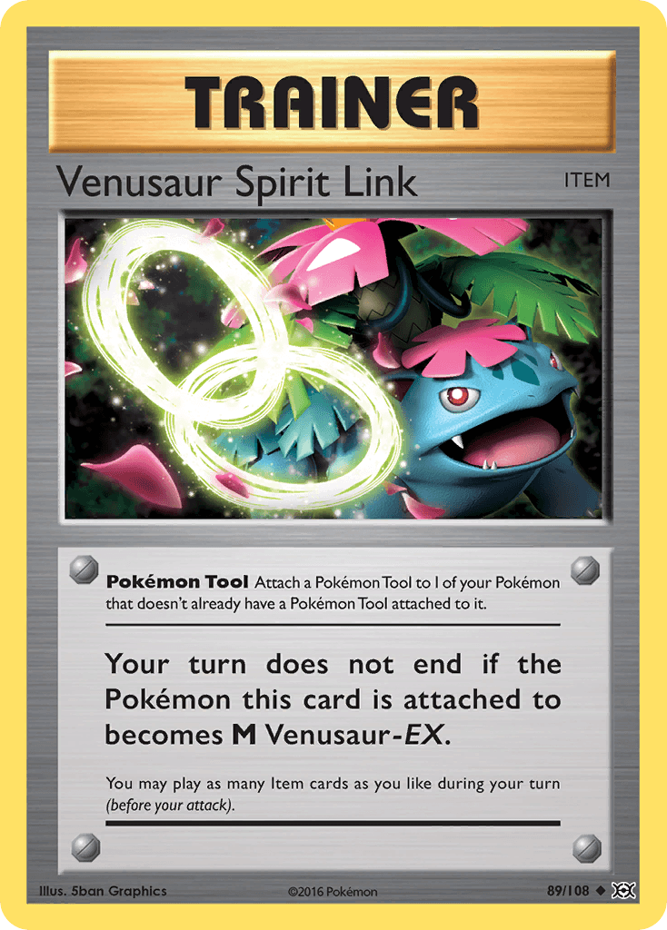 Venusaur Spirit Link (89/108) [XY: Evolutions] - Doe's Cards